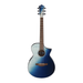 Ibanez AEWC32FM Thinline Acoustic Electric Guitar - Indigo Sunset Fade - New,Indigo Sunset Fade