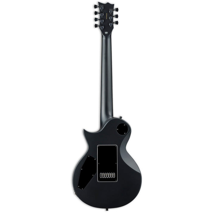 ESP E-II Eclipse-7 Evertune 7-String Electric Guitar - Black Satin - New