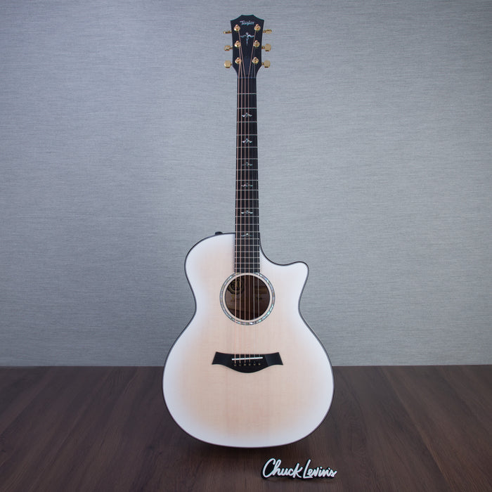 Taylor 50th Anniversary Limited Edition 614ce Acoustic Electric Guitar - Translucent White - #1205074096