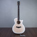 Taylor 50th Anniversary Limited Edition 614ce Acoustic Electric Guitar - Translucent White - #1205074096