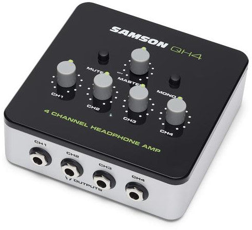 Samson QH4 4-Channel Headphone Amplifier - Mint, Open Box