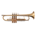 Adams A4LT Bb Trumpet - Satin Gold Lacquered