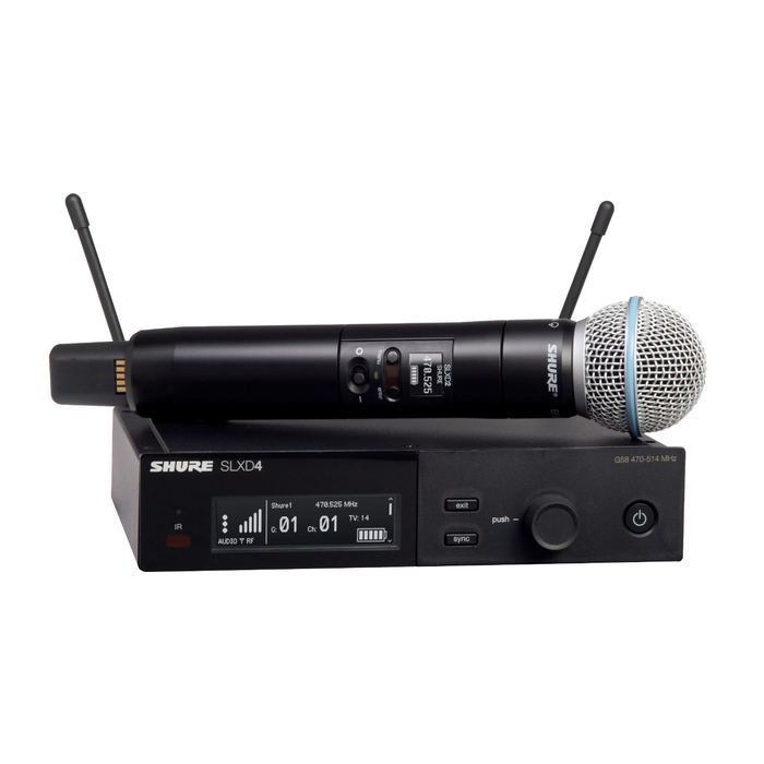 Shure SLXD24/B58 Wireless Microphone System - G58 Band