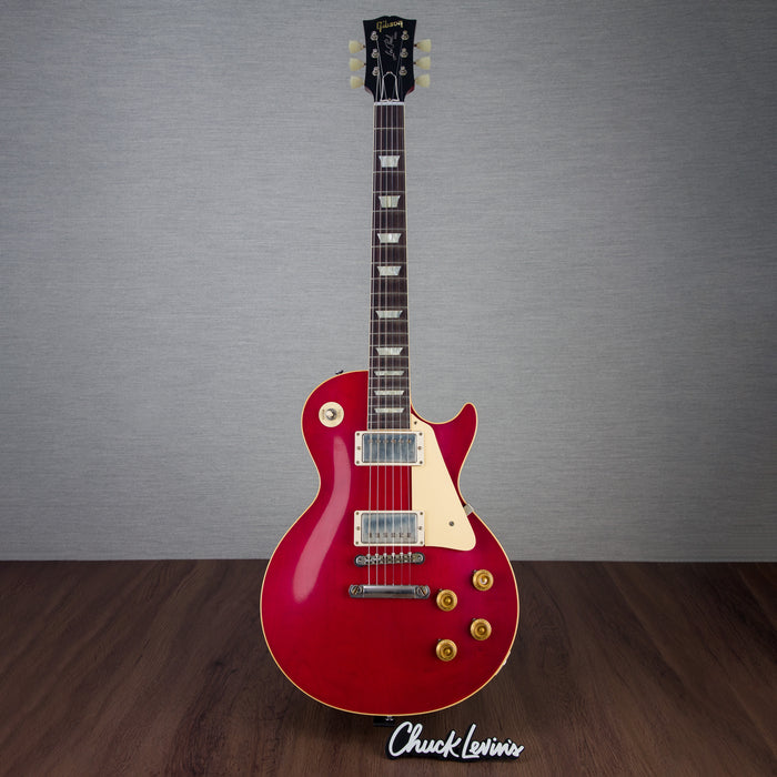 Gibson Murphy Lab 1958 Les Paul Standard - Ultra Light Aged Sweet Cherry Red - CHUCKSCLUSIVE - #821195