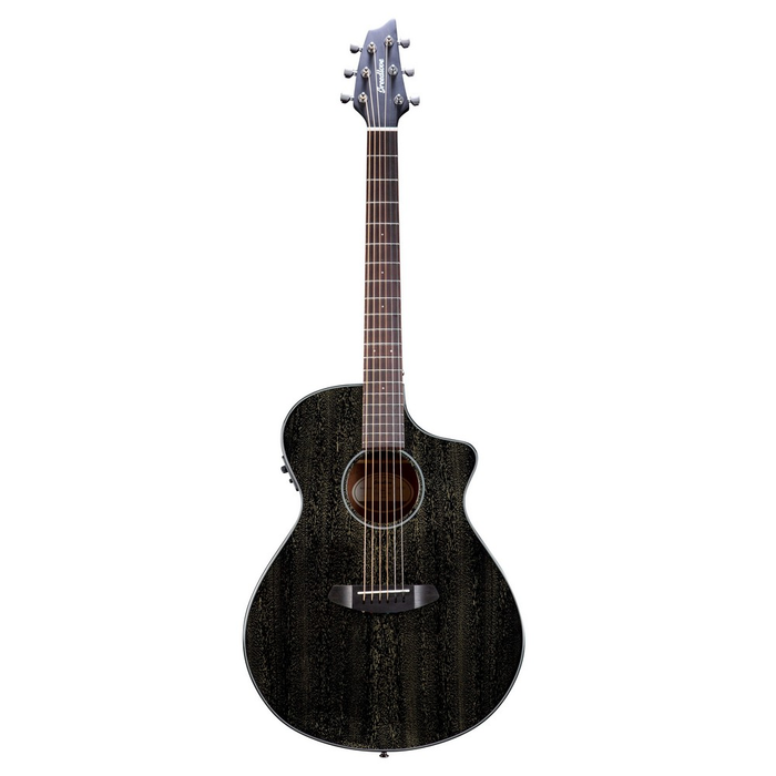 Breedlove ECO Rainforest S Concert CE Acoustic Guitar - Black Gold, African Mahogany - New