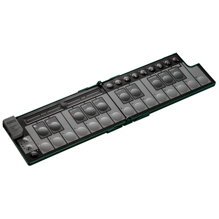 Korg nanoKey Fold Foldable Midi Keyboard - Alpine Green