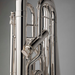 S.E. Shires EUQ41S 4 Valve Compensating Euphonium Outfit - Silver Plated