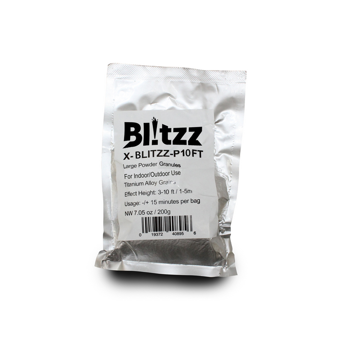 Xstatic Lighting X-BLITZZ-P10FT Large Powder Sparkler Grandules - 3-10 Feet