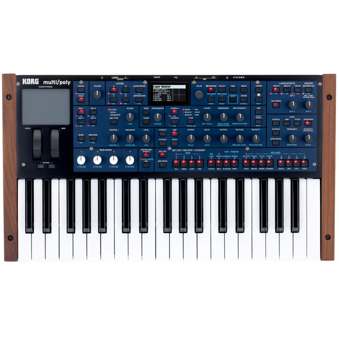 Korg Multi/Poly Analog Modeling Synthesizer - Preorder