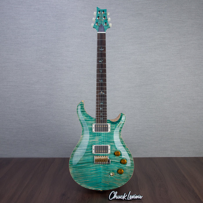 PRS Wood Library DGT Electric Guitar - Private Stock Bahamian Blue Finish - CHUCKSCLUSIVE - #240385600