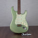 Fender Custom Shop '59 Stratocaster Journey Man Relic Electric Guitar - Faded/Aged Sage Green Metallic - #CZ581984