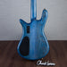 Spector Euro4 LT Bass Guitar - Exotic Poplar Burl Blue Fade - CHUCKSCLUSIVE - #]C121SN 21053