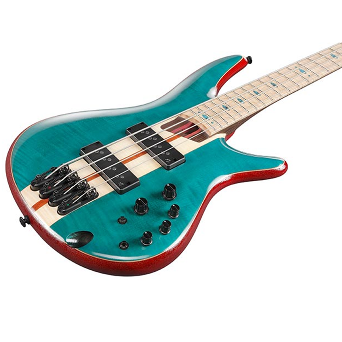 Ibanez SR1420BCGL Bass Guitar - Caribbean Green Low Gloss