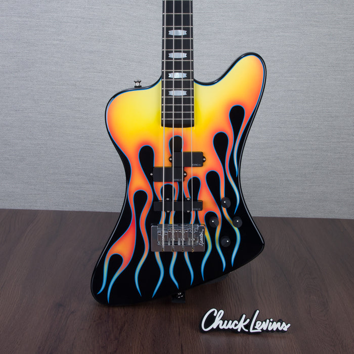 Spector USA Custom NS-2X Hot Rod Series Painted by Dan Lawrence Electric Bass Guitar - Hot Rod #2 - CHUCKSCLUSIVE - #1669