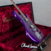 Castedosa Conchers Baritone Electric Guitar - Aged Purple Metallic - #199