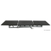 Odyssey ATT2 Diamond Textured DJ Truss Table with Swivel Side Platforms and Folding Legs