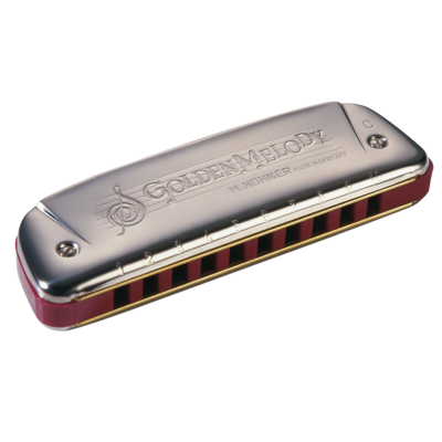 Hohner 542PBX-A Golden Melody Harmonica, Key of A