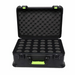 Shure by Gator SH-MICCASE30 Molded Case with Drops for 30 Wired Microphones and TSA-Approved Latches