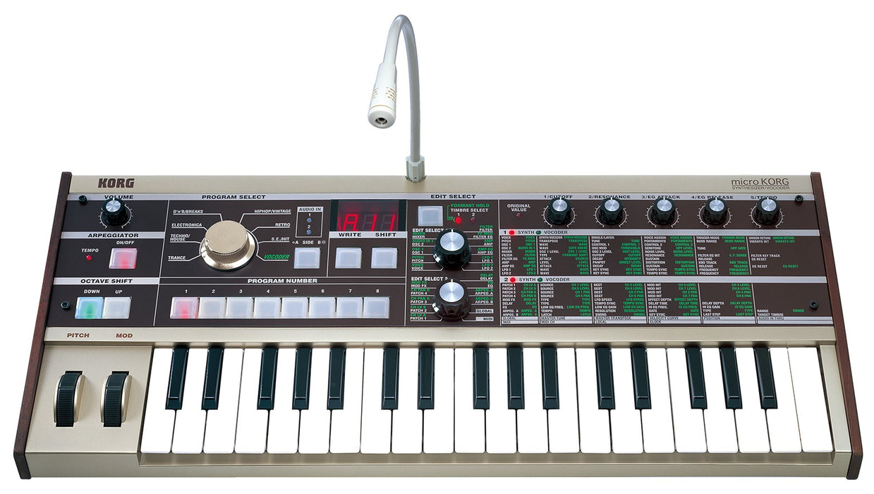 Korg microKORG 37-Key Synthesizer and Vocoder