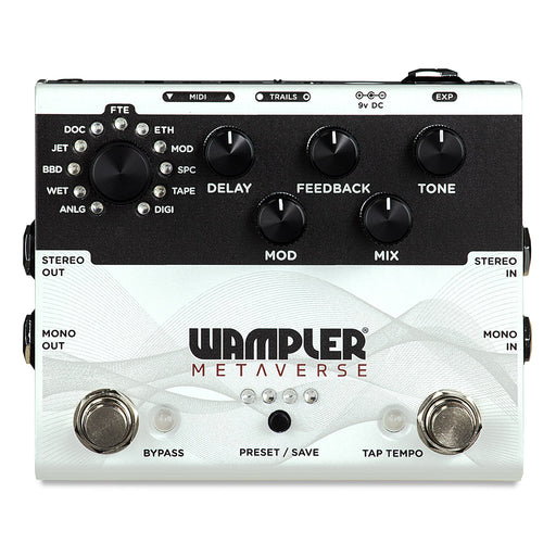 Wampler Metaverse Multi-Delay Effects Pedal - Mint, Open Box