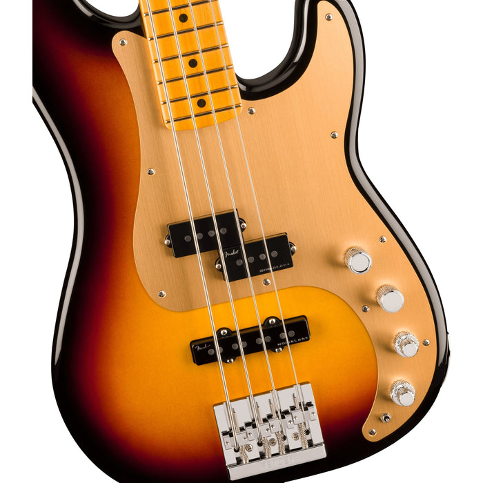 Fender American Ultra II Precision Bass Guitar, Maple Fingerboard - Ultraburst