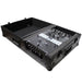 ProX XS-TMC1012WBL Flight Case for Single Turntable Battle Style for 10-12 Inch Mixer | Black on Black