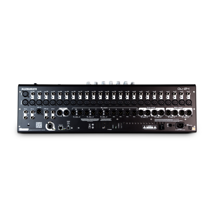 Allen & Heath QU-24C 24 Channel Digital Mixer - Chrome Edition - New