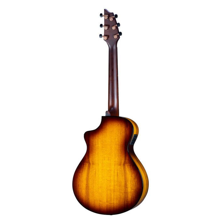 Breedlove ECO Pursuit Exotic S Companion CE Acoustic Guitar - Tiger's Eye, Myrtlewood