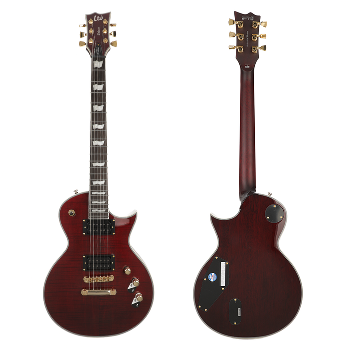 ESP LTD EC-1000T CTM Electric Guitar - See Thru Black Cherry - Display Model - Display Model