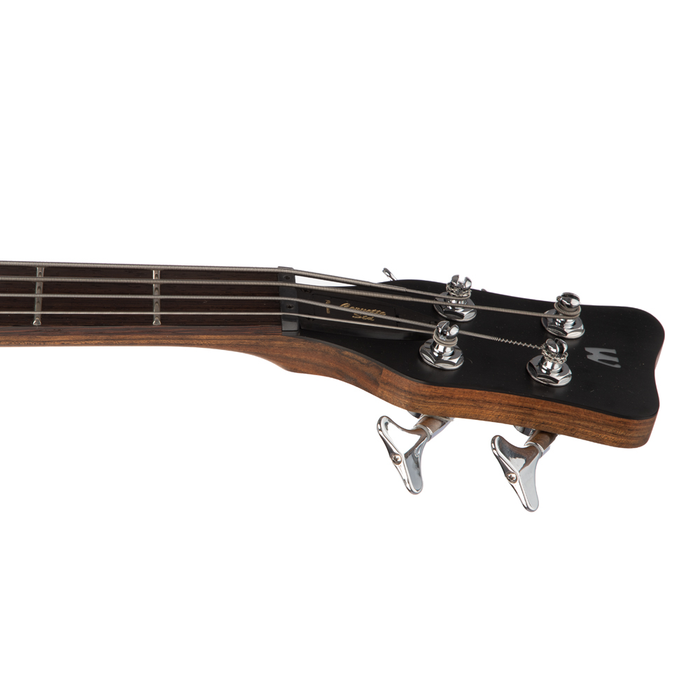 Warwick GPS Corvette Ash Active 4 String Electric Bass - Natural Transparent Satin - #GPSA008112-20