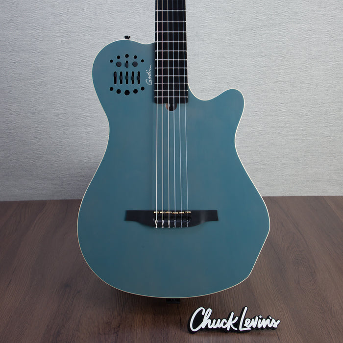 Godin Multiac Grand Concert SA Prototype Nylon String Electric Guitar - Arctik Blue - #23304511