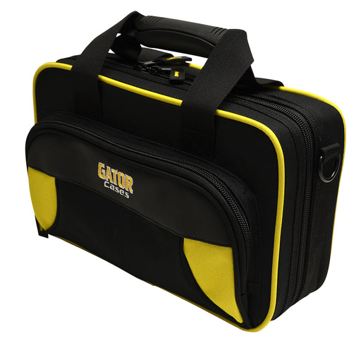 Gator GL-CLARINET-YK Spirit Series Lightweight Clarinet Case, Yellow And Black