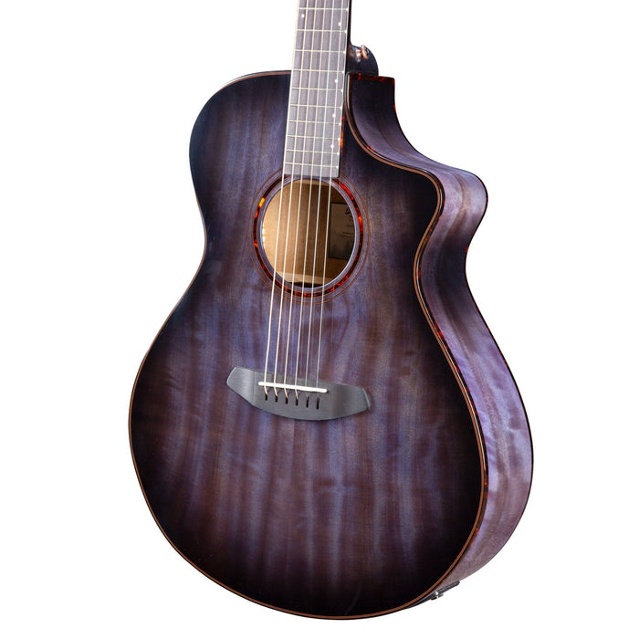 Breedlove Pursuit Exotic S Concert CE LTD Acoustic Electric Guitar - Blackberry - New