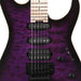 ESP M-III FR Quilt Maple Top Electric Guitar - Deep Purple Sunburst - #US22119