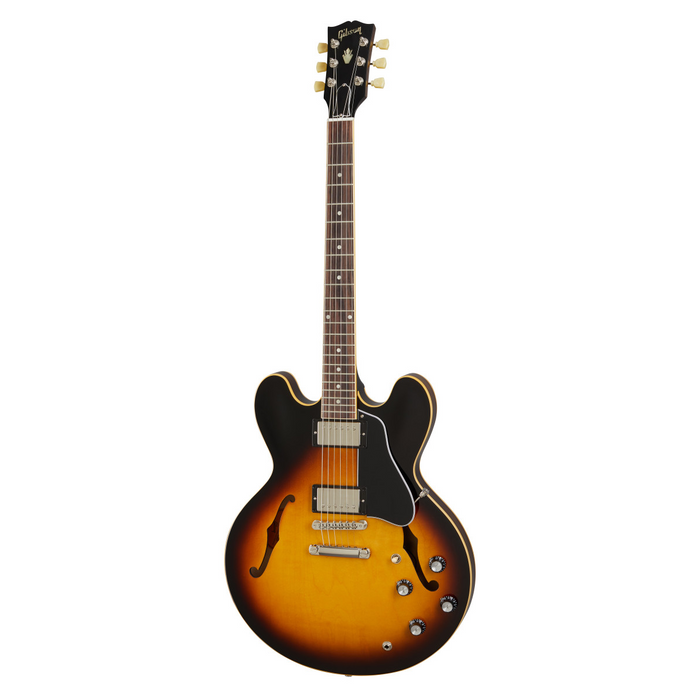 Gibson ES-335 Satin Semi-Hollowbody Guitar - Satin Vintage Burst - #201120106