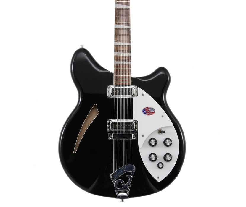 Rickenbacker 360/12 12 String Electric Guitar - Jetglo Finish - New,Jetglo