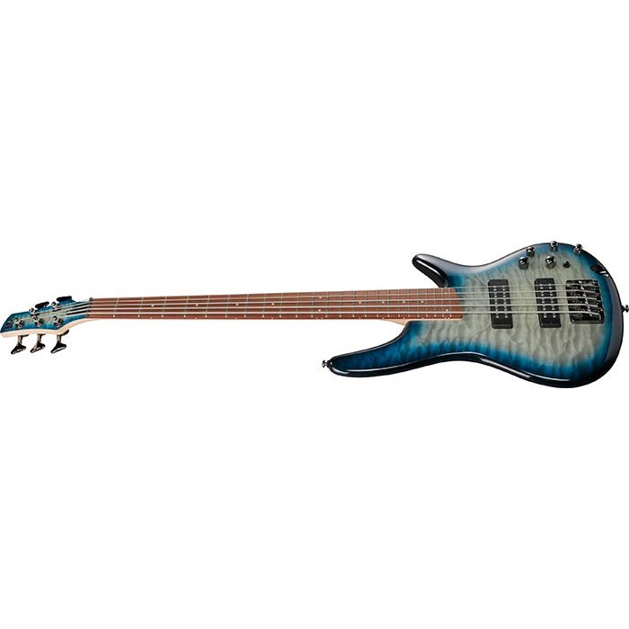 Ibanez SR Standard 5-String Electric Bass Guitar - Stained Cosmic Blue Starburst