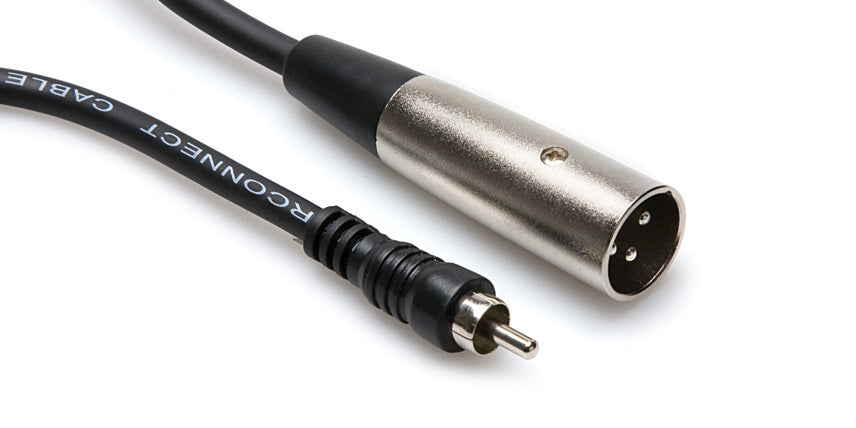 Hosa XRM-105 Unbalanced Interconnect XLRM To RCA, 5 Feet