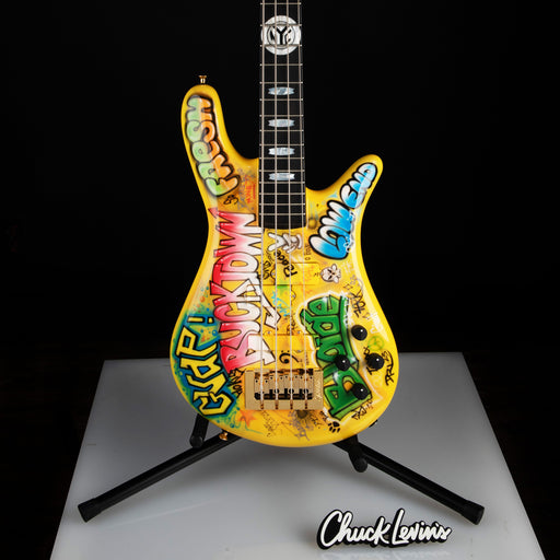 Spector USA Custom NS-2 NYC Graffiti Collection Limited Edition Bass Guitar - CHUCKSCLUSIVE - #1560