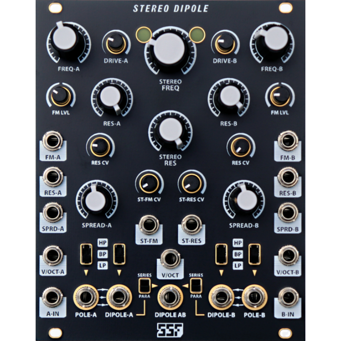 Steady State Fate Stereo Dipole Quad Multi-Mode VCF Module