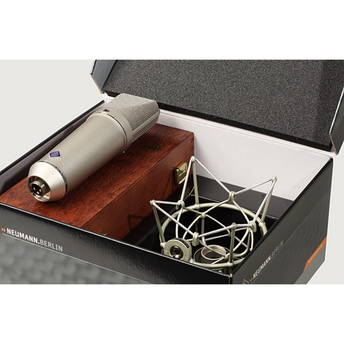 Neumann U 87 Ai Set Z Multi-Pattern Condenser Microphone with Shock Mount - Nickel