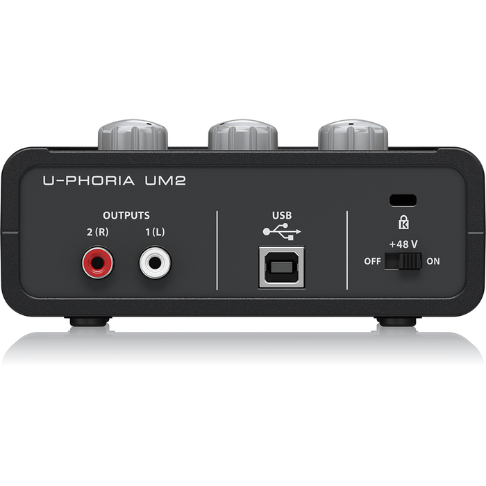 Behringer U-PHORIA UM2 2x2 USB Audio Interface