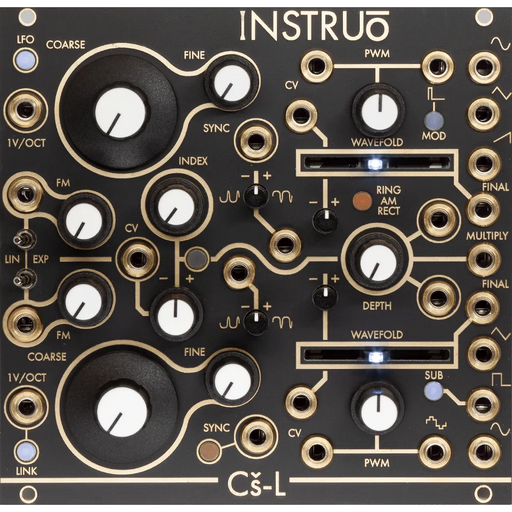 Instruo Modular CS-L Voltage Controlled Oscillator Eurorack Module