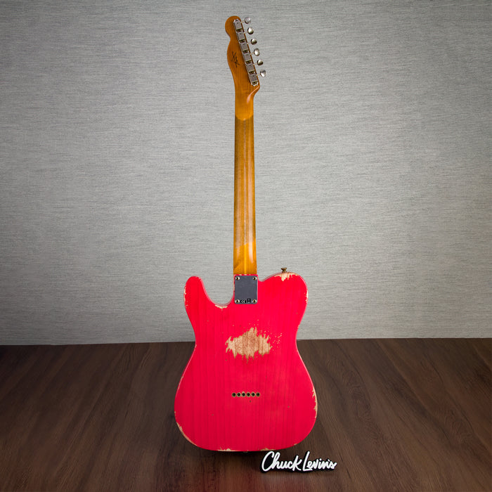 Fender Custom Shop 52 Telecaster Heavy Relic Electric Guitar - Watermelon King - CHUCKSCLUSIVE - #R128191