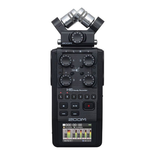 Zoom H6 Black 6-Track Handy Recorder