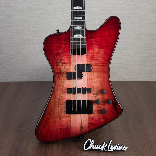 Spector USA Custom NS-2X Bass Guitar - Fire Blackburst