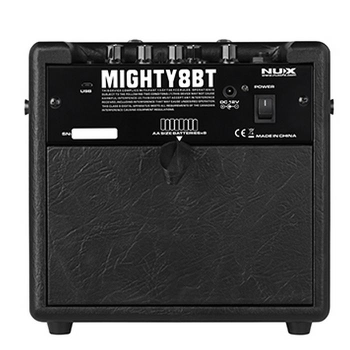 NUX Effects Mighty 8 BT Portable Guitar Amplifier