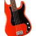 Fender Player II Precision Electric Bass Guitar, Rosewood Fingerboard - Coral Red