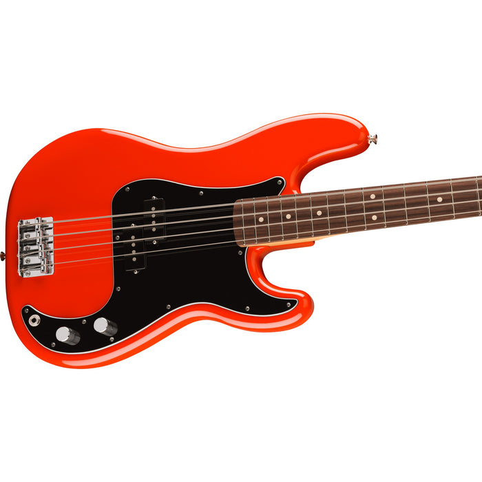 Fender Player II Precision Electric Bass Guitar, Rosewood Fingerboard - Coral Red