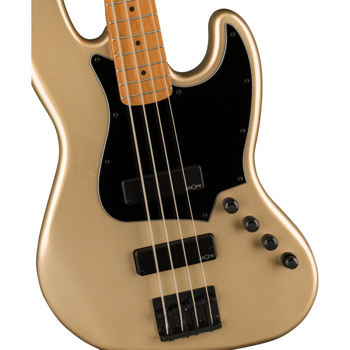 Squier Contermporary Active Jazz HH Electric Bass Guitar - Shoreline Gold